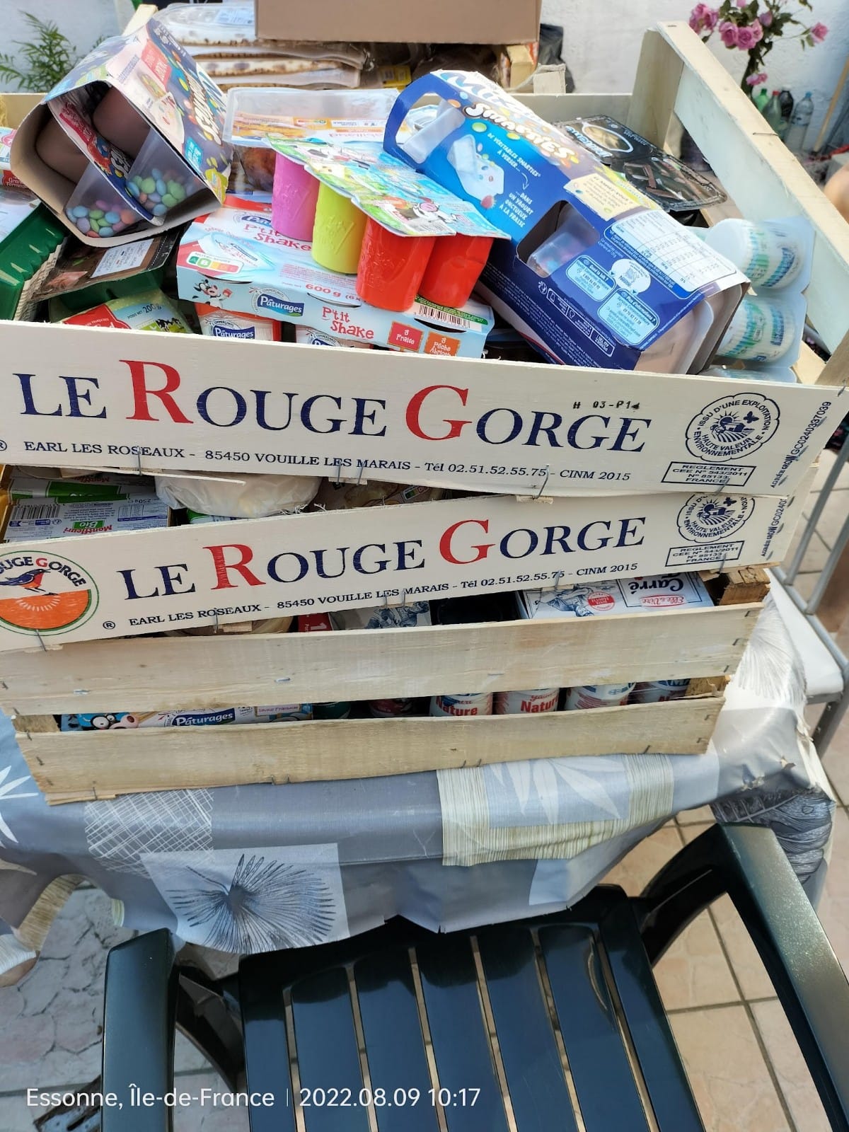 Paniers d'été